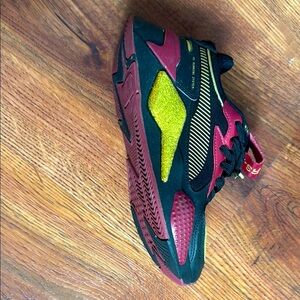 Puma Black and Red Sneakers